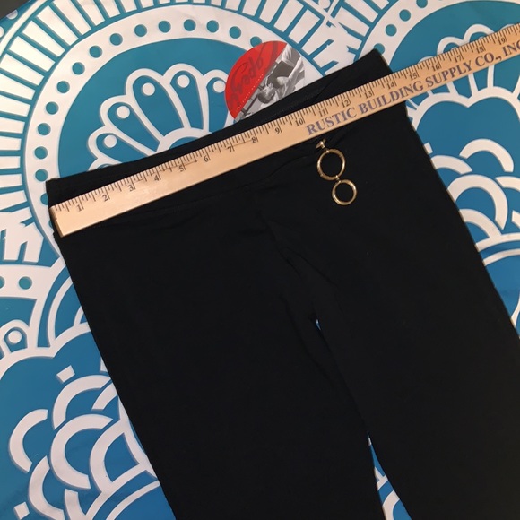 Capezio black jazz pants J4 large cotton new with tags - Picture 3 of 6